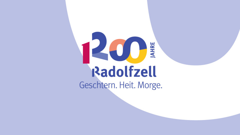 200 Jahre Radolfzell Logo: Feierlichkeiten und Geschichte der Stadt Radolfzell. Jubiläumsevent.